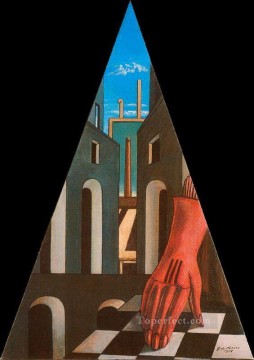 triángulo metafísico 1958 Giorgio de Chirico Surrealismo metafísico Pinturas al óleo
